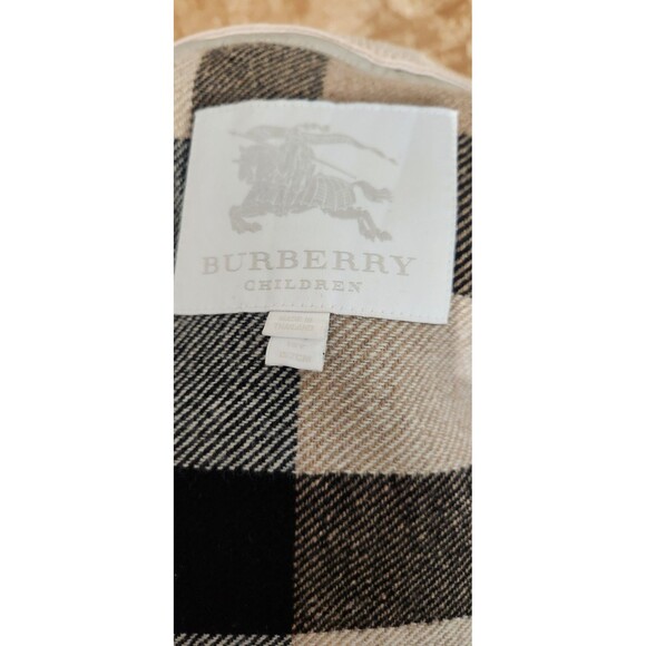 Burberry® Authentic Detachable Hood & Wool Lining Trench/Rain Coat Youth Sz 12Y - Picture 12 of 14